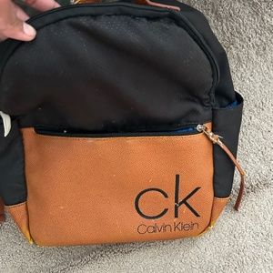 Calvin Klein backpack broken zipper